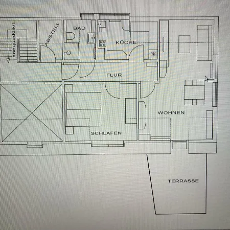 Peedy's Luxurioese 60m² Mit Balkonterrasse * Στάντε